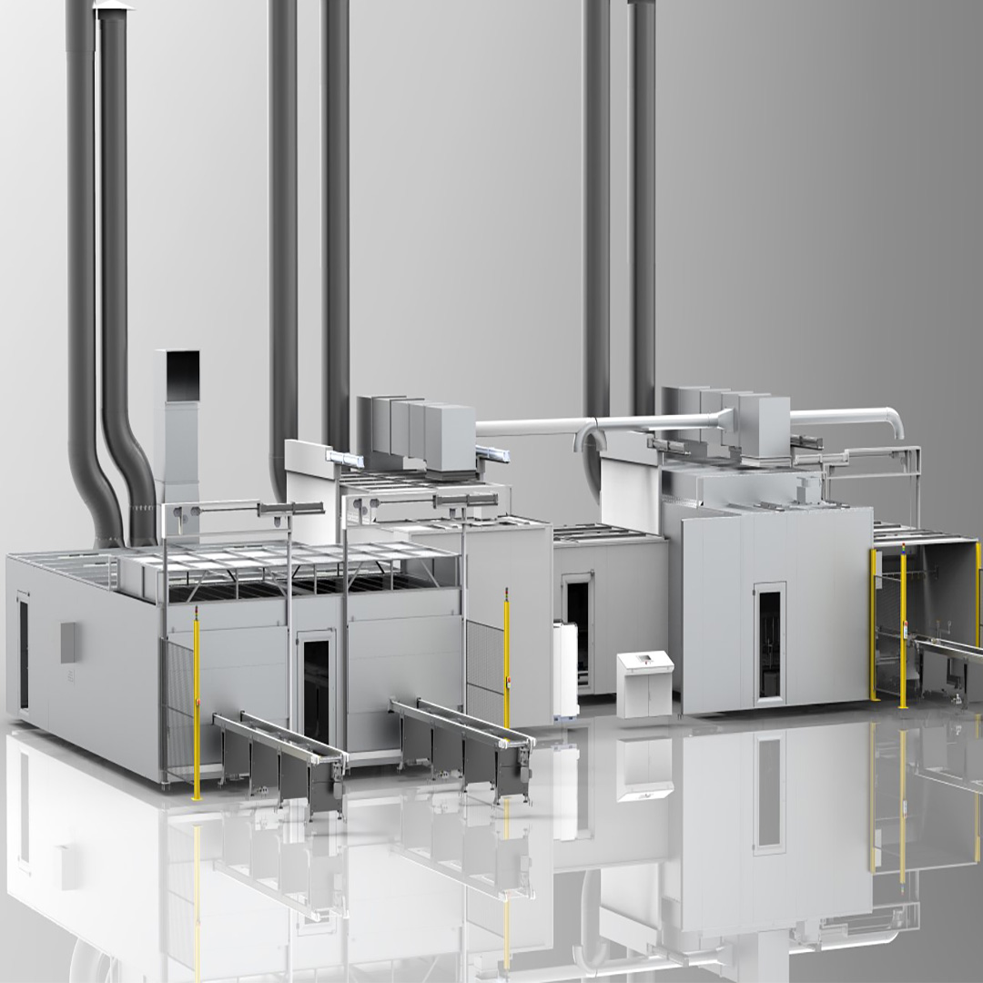 Robotic Dual Paint Booth System - Mexx